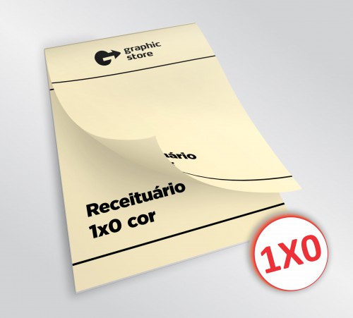 Receituário 14x20cm - preto - papel marfim - 02 blocos