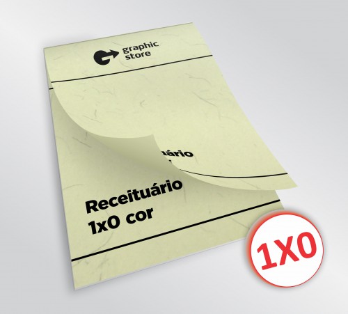 Receituário 14x20cm - preto - papel pedra sabão - 01 bloco