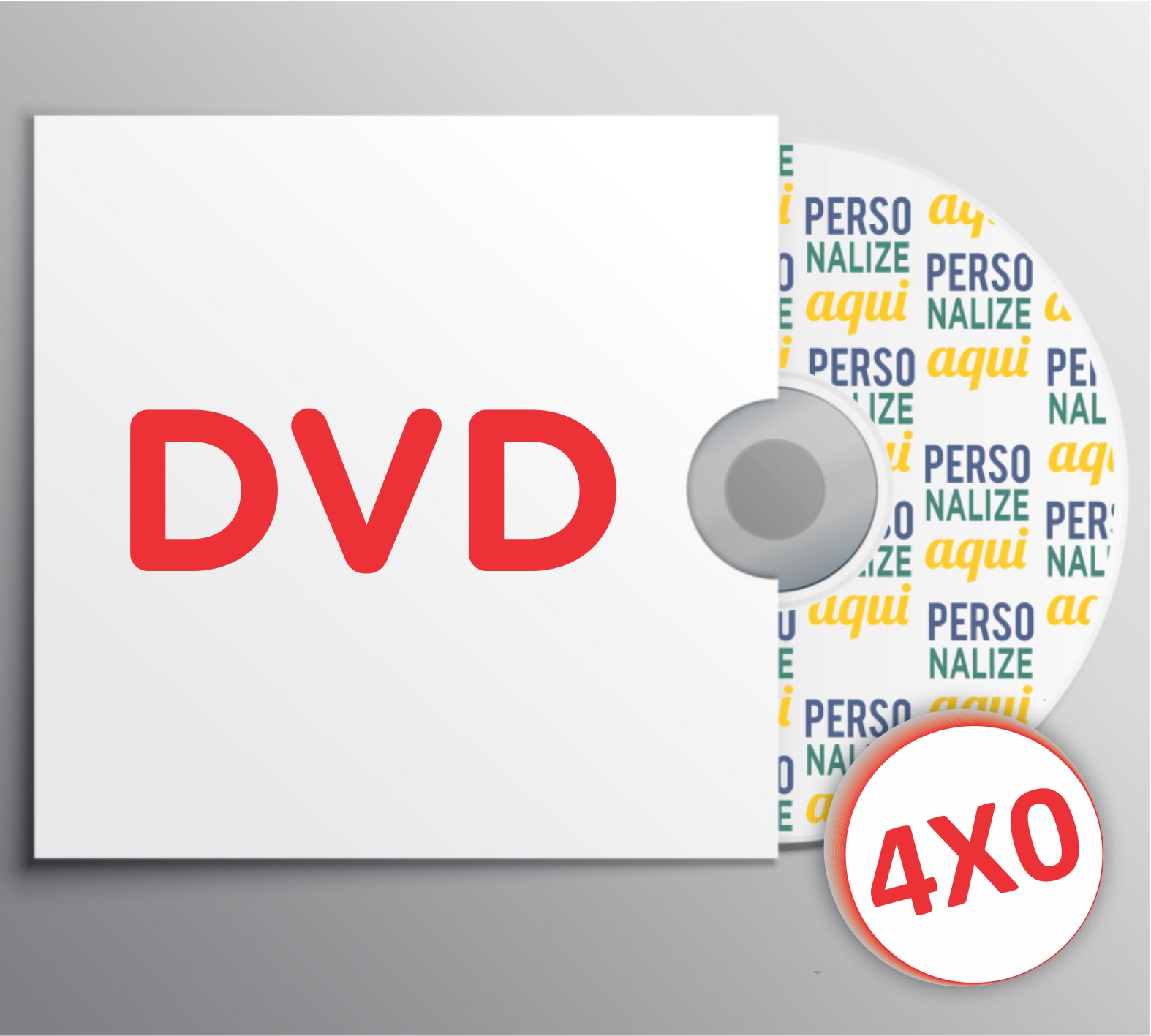 DVD Printable - Personalizado - 02 a 10 unidades