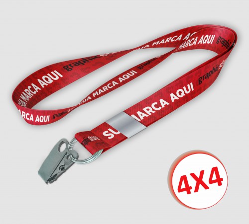 12 Cordões Personalizados c/ Presilha
