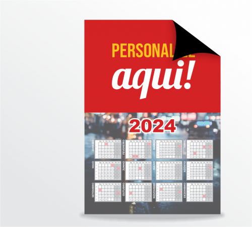 Calendario Magnético 10x14 cm - 02 a 05 un.