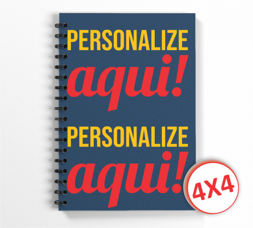 Caderno Pequeno - 31 a 50 unidades