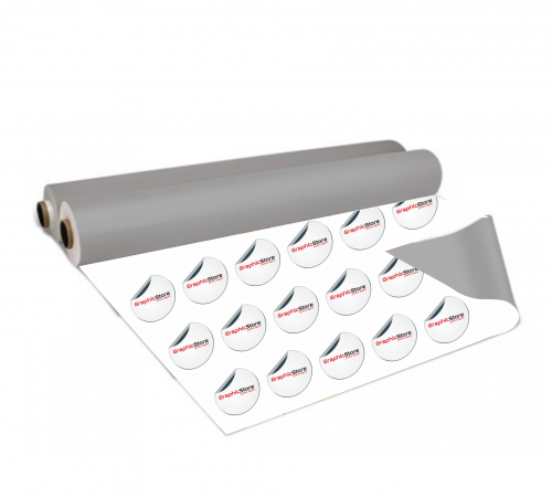 Adesivo transparente espelhado com aplicação de br e recorte especial